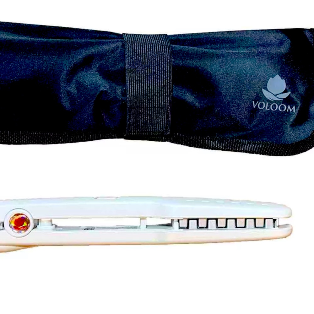 VOLOOM Classic Hair Volumizing Iron 1 1/2" Model OIPW15 White New Without Box